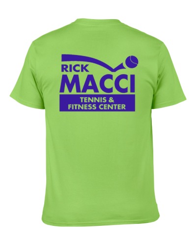 Green & Purple Rick Macci T Shirt