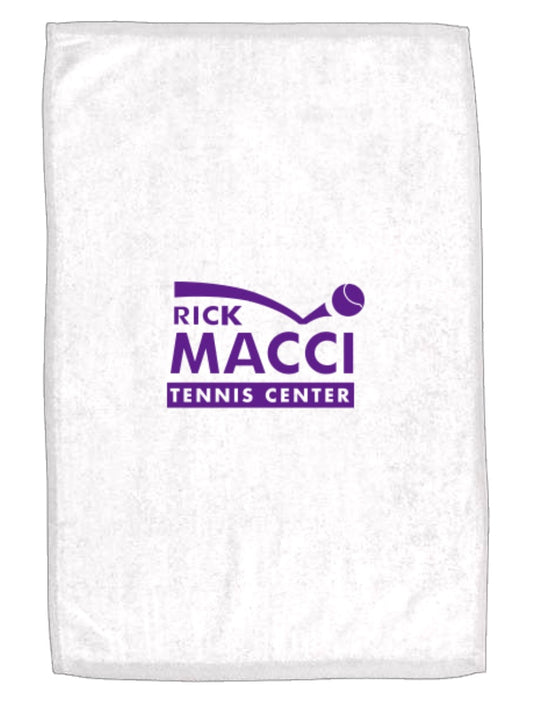 Rick Macci White Gym Towel