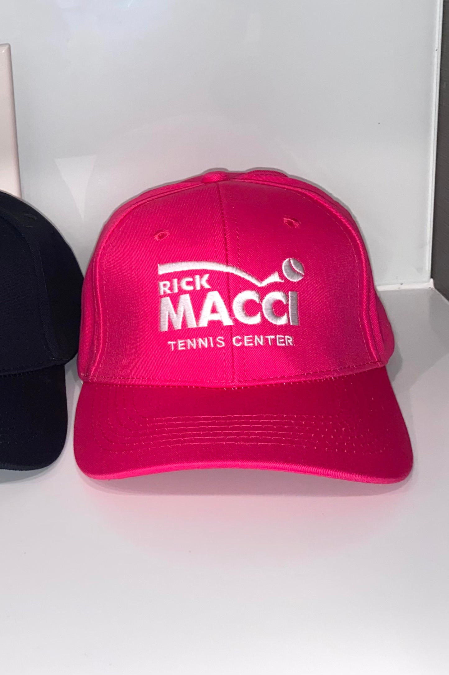 Pink & White Rick Macci Hat