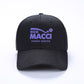 Black & Purple Rick Macci Hat