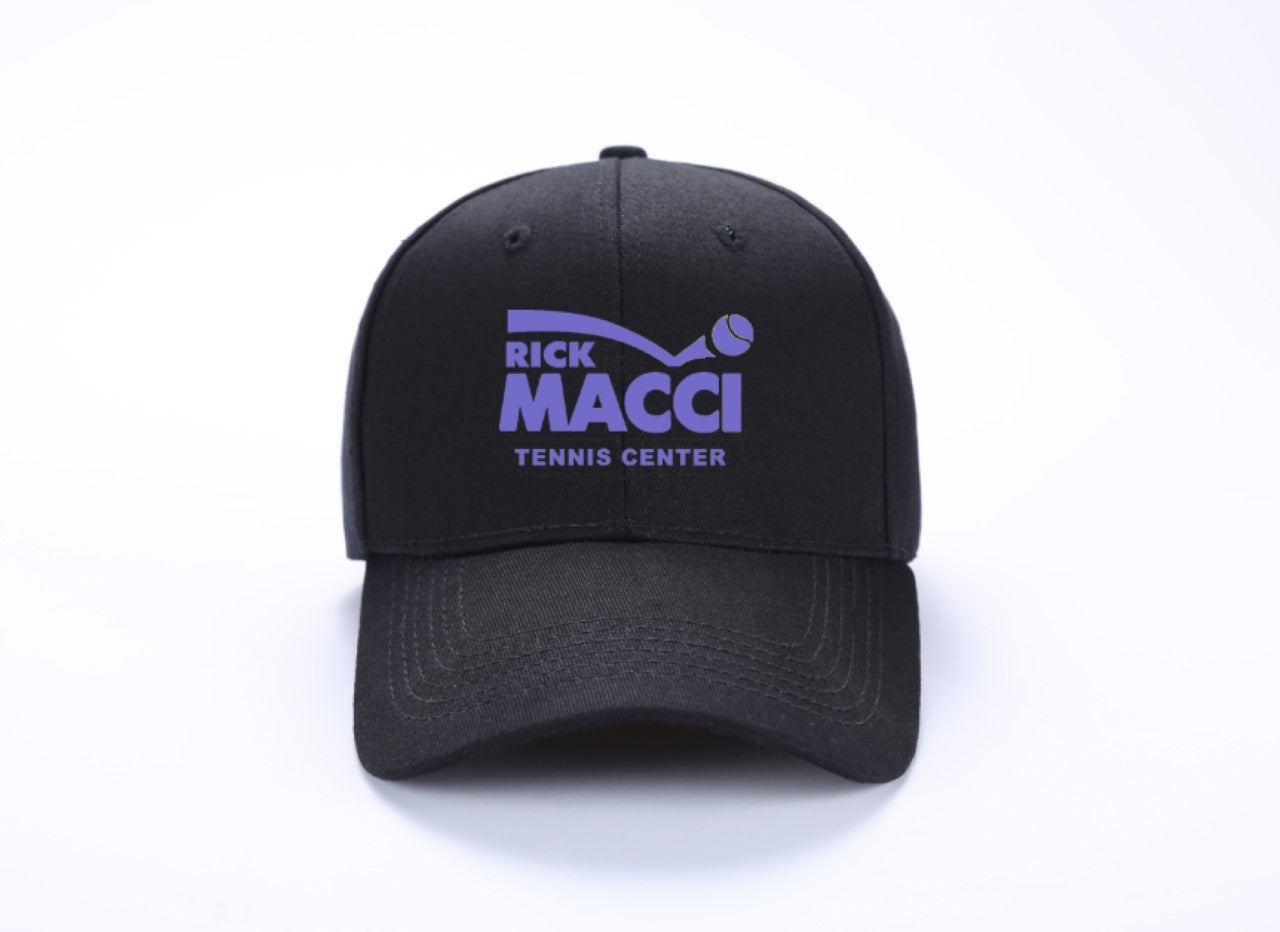 Black & Purple Rick Macci Hat